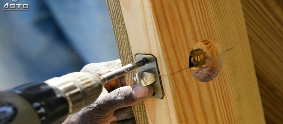 Hotel lock installation instruction